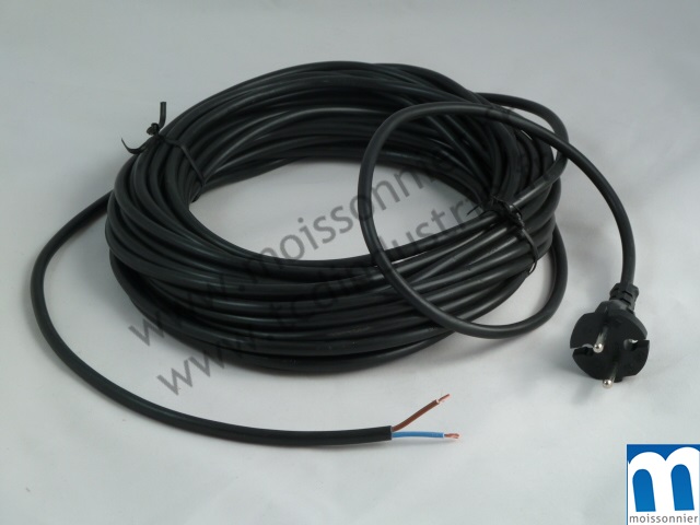 Câble 15 m 2X1,0 bipolaire