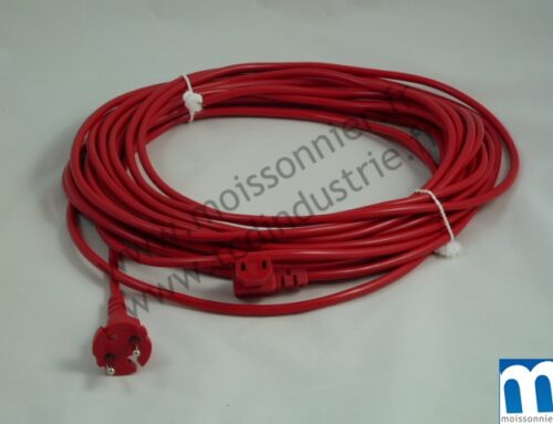 Câble rouge 15 m 2×1,00 H05VV-F (TENNANT, TASKI, VENTO 8/15,WETR. M6)