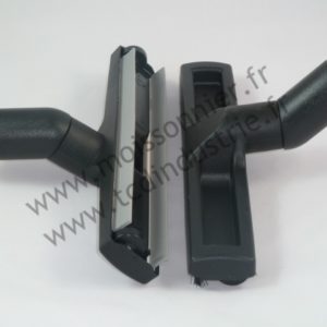Brosse tous sols 30 cm + bandes caoutchouc ø 38 mm