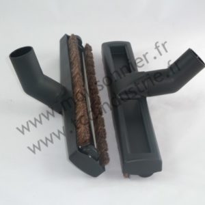 Brosse parquet 37 cm  + bandes crin cheval ø 35 mm