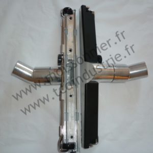Brosse WESSEL-WERK IRD 50 cm + bandes caoutchouc ø 51 mm