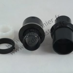 Embout cuve NILFISK GD710/1000/1010 (avec Bague + Clips)