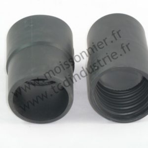 Embout vissant 51 mm sur flexible armé ø 51 mm intérieur