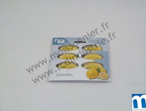 Blister perlettes x6 parfum citron