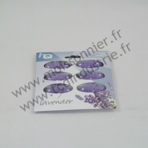 Blister perlettes x6 parfum lavande