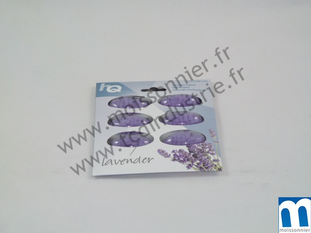 Blister perlettes x6 parfum lavande