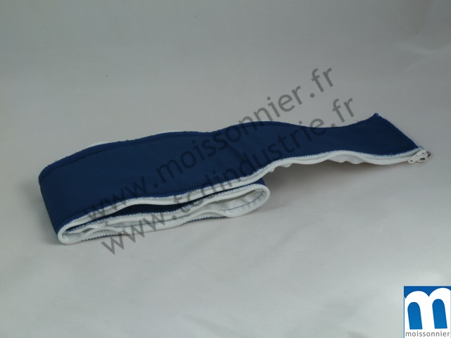 Housse TREVIL 420x1150x300 polyester coton bleu